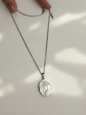 Collier médaillon Arbre de Vie
