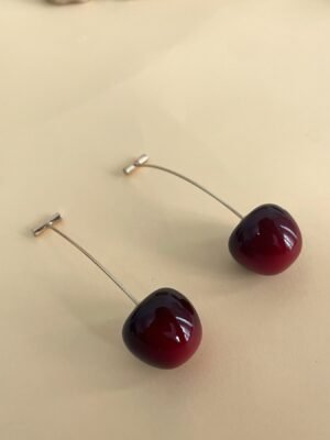 Boucles d’oreilles Cerises