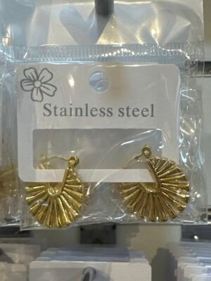 Boucles d’oreilles acier inoxydable