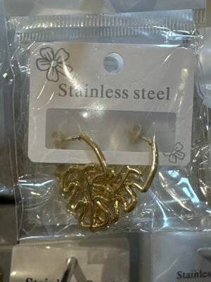 Boucles d’oreilles acier inoxydable