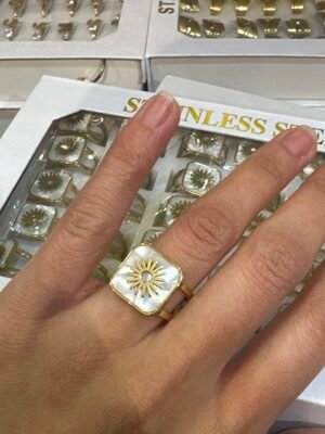 Bague acier inoxydable