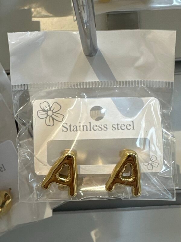 Boucles d’oreilles acier inoxydable