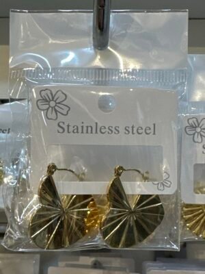 Boucles d’oreilles acier inoxydable