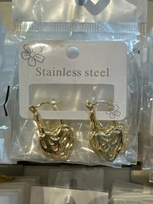 Boucles d’oreilles acier inoxydable