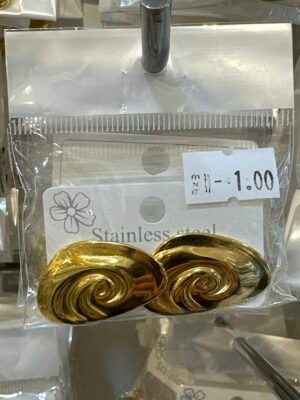 Boucles d’oreilles acier inoxydable