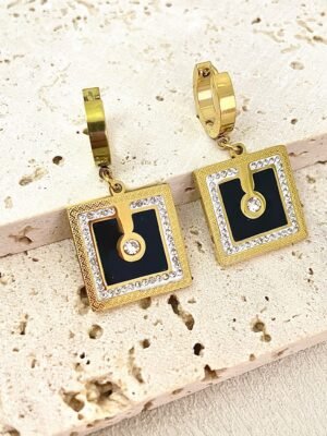 Boucles d’oreilles acier inoxydable