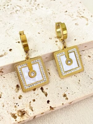 Boucles d’oreilles acier inoxydable