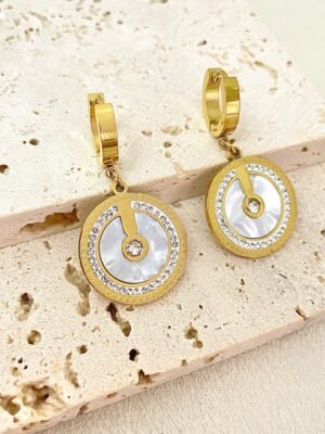 Boucles d’oreilles acier inoxydable