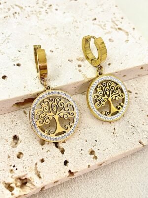 Boucles d’oreilles acier inoxydable