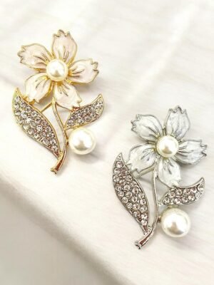 Broche fleur