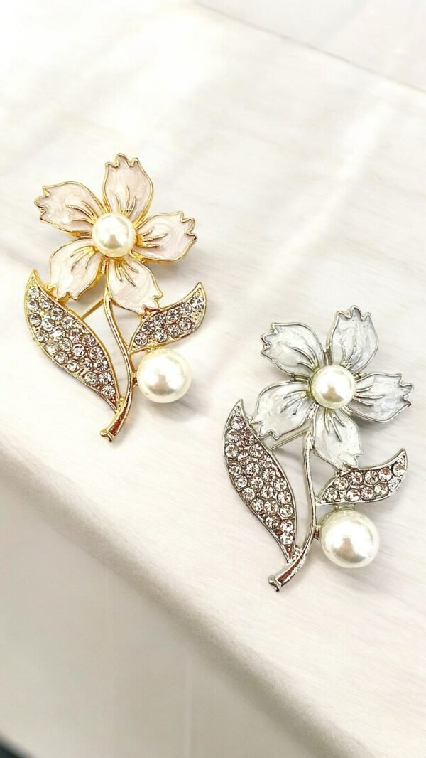 Broche fleur