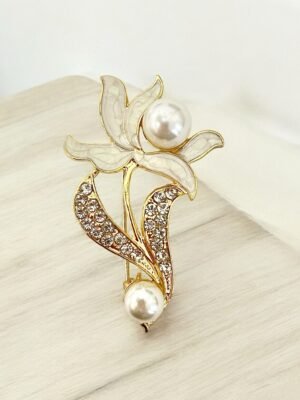 Broche fleur