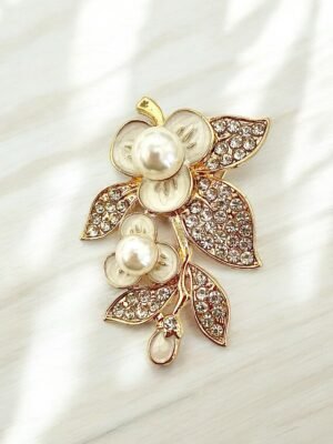 Broche fleur