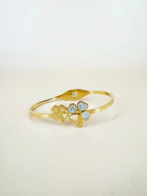 Bracelet jonc en acier inoxydable