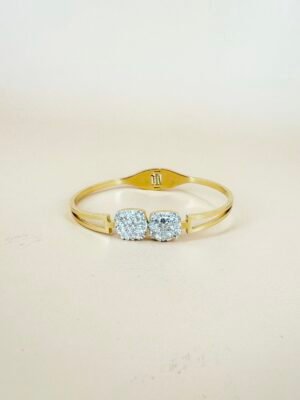 Bracelet jonc en acier inoxydable