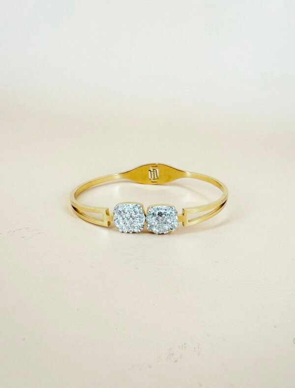 Bracelet jonc en acier inoxydable