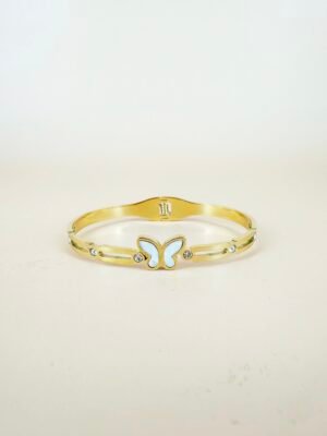 Bracelet jonc en acier inoxydable