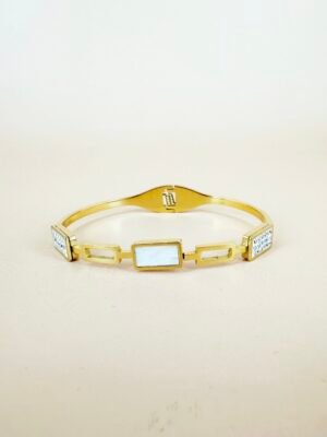 Bracelet jonc en acier inoxydable