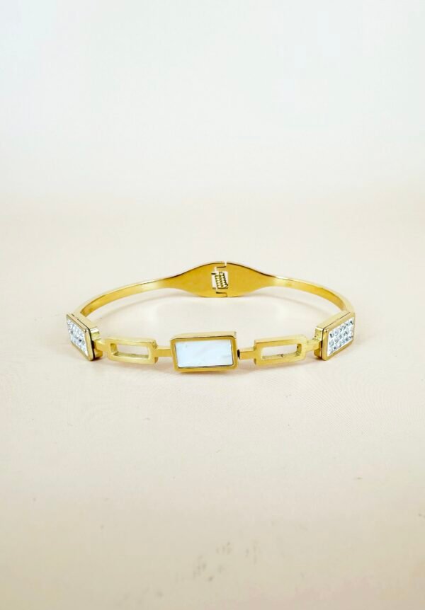 Bracelet jonc en acier inoxydable