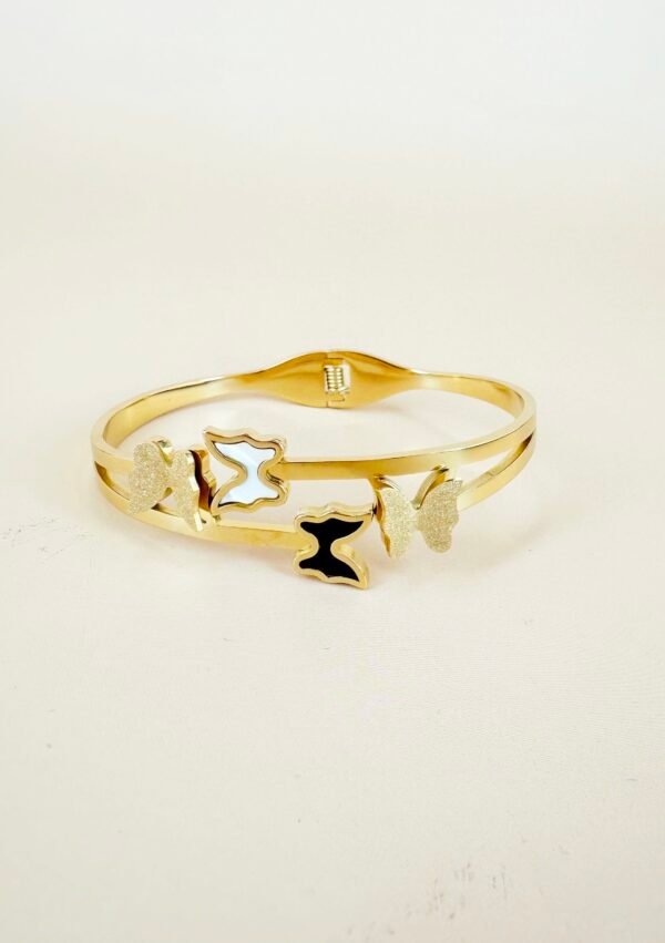 Bracelet jonc en acier inoxydable