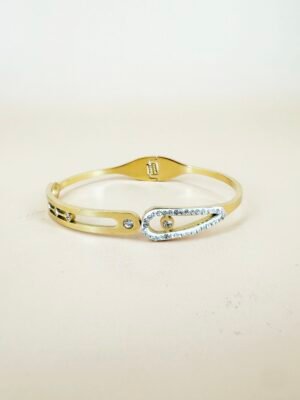 Bracelet jonc en acier inoxydable