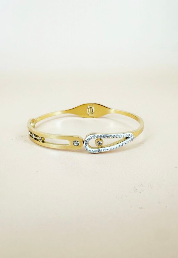 Bracelet jonc en acier inoxydable