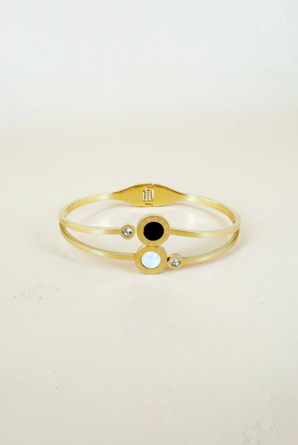 Bracelet jonc en acier inoxydable