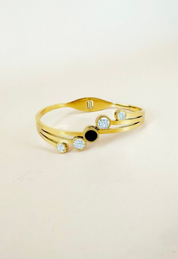 Bracelet jonc en acier inoxydable