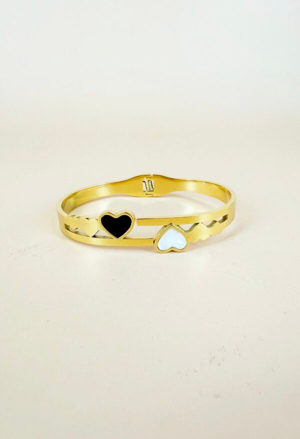 Bracelet jonc en acier inoxydable