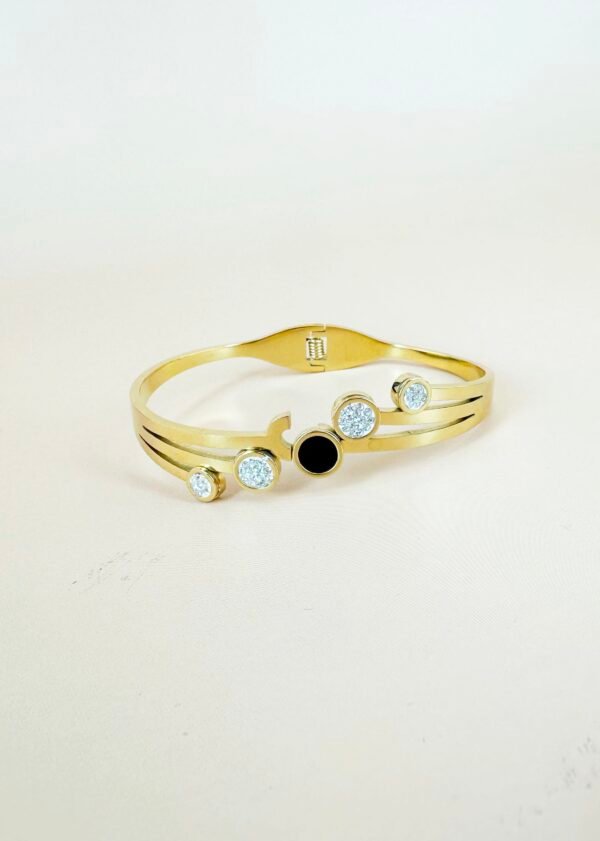Bracelet jonc en acier inoxydable
