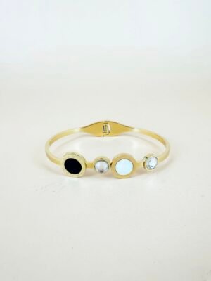 Bracelet jonc en acier inoxydable