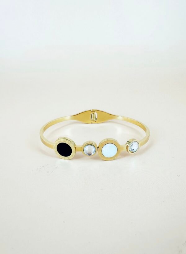 Bracelet jonc en acier inoxydable