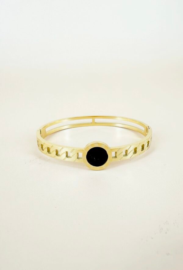 Bracelet jonc en acier inoxydable