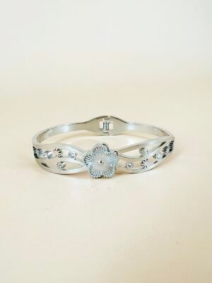 Bracelet jonc en acier inoxydable