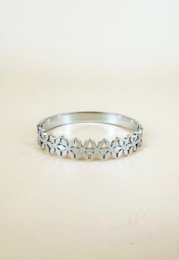Bracelet jonc en acier inoxydable
