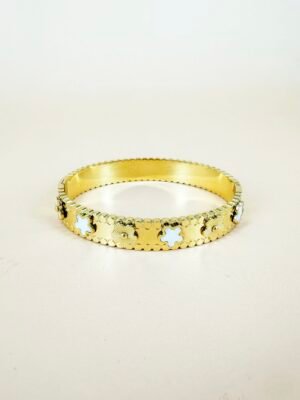 Bracelet jonc en acier inoxydable