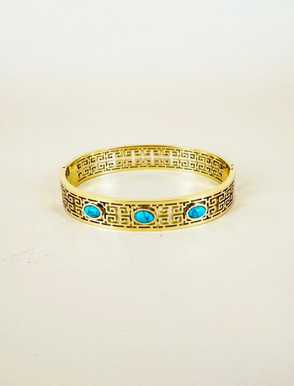 Bracelet jonc en acier inoxydable