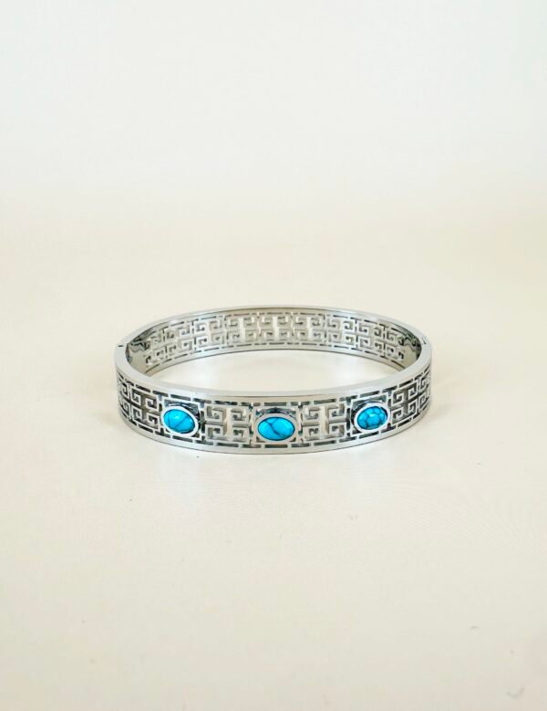 Bracelet jonc en acier inoxydable