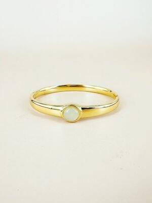 Bracelet jonc en acier inoxydable