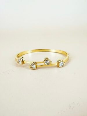 Bracelet jonc en acier inoxydable