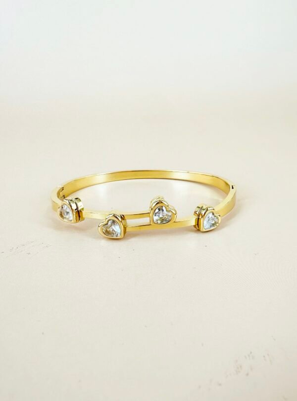 Bracelet jonc en acier inoxydable