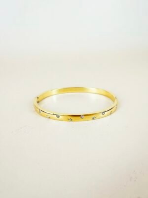 Bracelet jonc en acier inoxydable