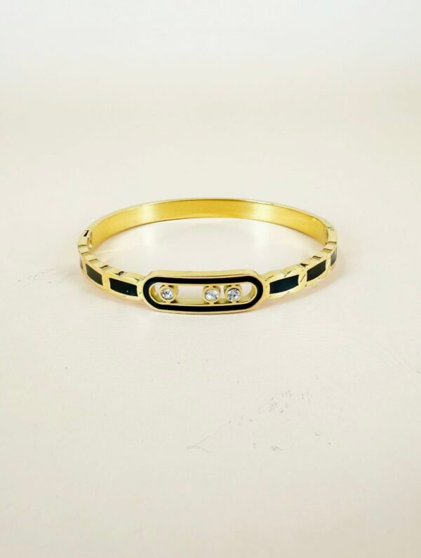 Bracelet jonc en acier inoxydable