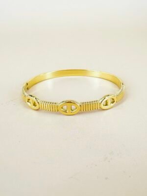 Bracelet jonc en acier inoxydable