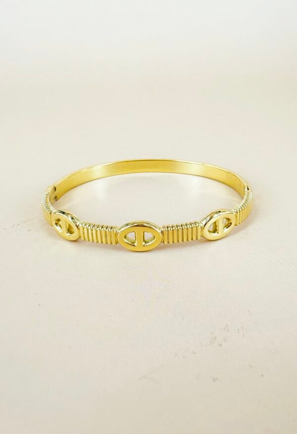 Bracelet jonc en acier inoxydable