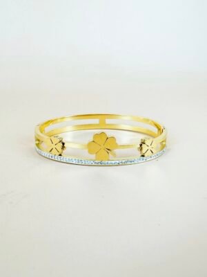 Bracelet jonc en acier inoxydable