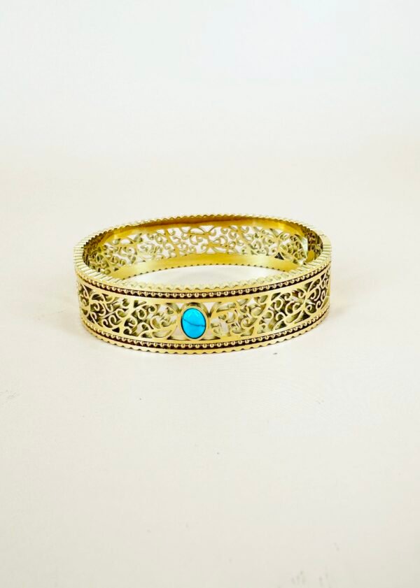 Bracelet jonc en acier inoxydable