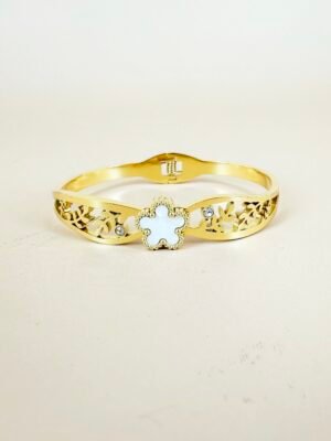 Bracelet jonc en acier inoxydable