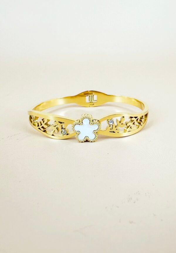Bracelet jonc en acier inoxydable
