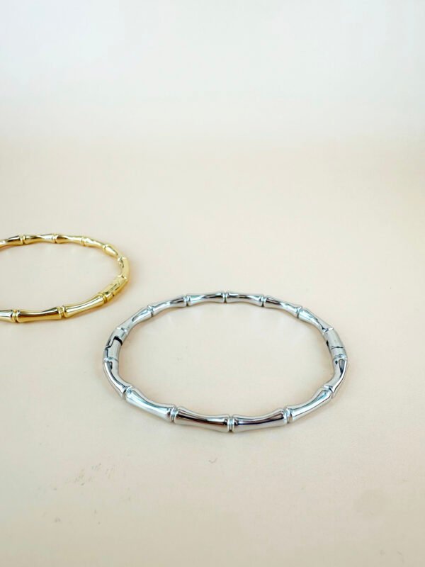 Bracelet jonc en acier inoxydable